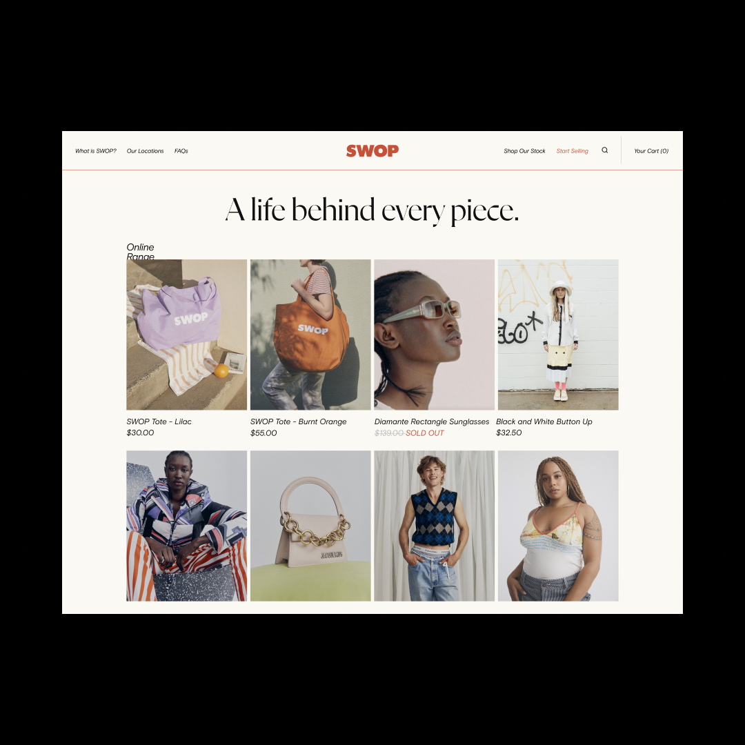 SWOP | Shopify